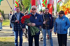 Работники ОАО «Брестский ЛВЗ «Белалко» приняли участие в в праздничных мероприятиях, посвященных Дню Победы!