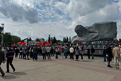 Представители молодежи ОАО «Брестский ЛВЗ «Белалко» приняли участие в акции «Свеча памяти. 1941-2025».