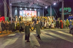 Представители ОАО «Брестский ЛВЗ «Белалко» стали зрителями творческого проекта "Патетический дневник памяти".