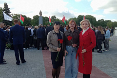 Работники ОАО «Брестский ЛВЗ «Белалко» приняли участие в митинге «Память».
