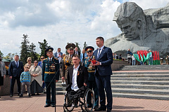 Представители молодежи ОАО «Брестский ЛВЗ «Белалко» приняли участие в акции «Свеча памяти. 1941-2025».