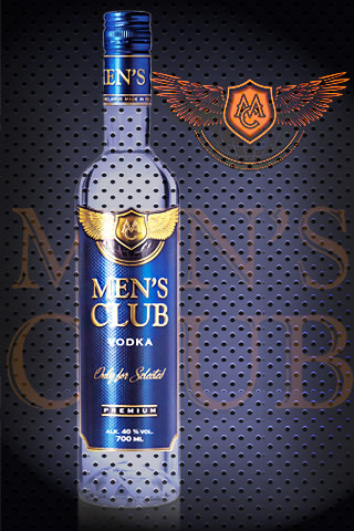 Водка "Men's Club" - выбор настоящих мужчин и стильных женщин.
