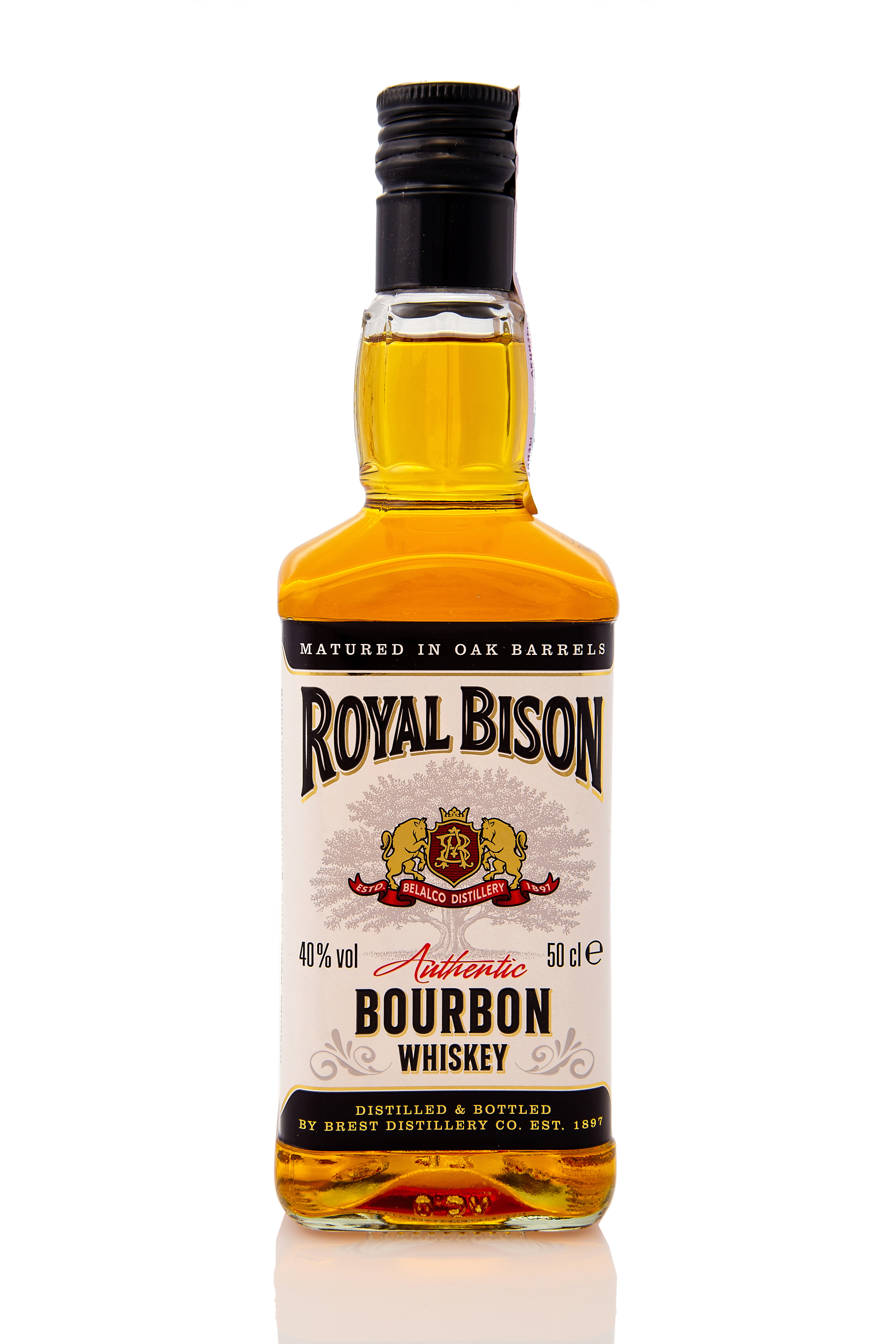 Виски купажированный "Royal Bison.Bourbon" 