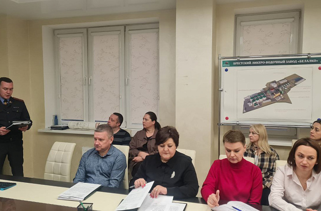 В ОАО «Брестский ЛВЗ «Белалко» проведена профилактическая лекция 