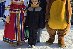 Белалко на встрече с зимней сказкой в Беловежской пуще!