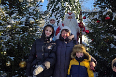 Белалко на встрече с зимней сказкой в Беловежской пуще!