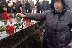 23.02.2026 B мемориальном комплексе «Брестская крепость-герой» состоялась церемония возложения цветов к Вечному огню