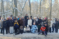 Белалко на встрече с зимней сказкой в Беловежской пуще! 