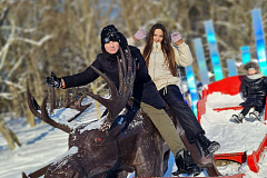 Белалко на встрече с зимней сказкой в Беловежской пуще!
