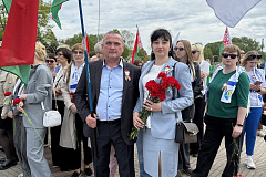 От стен крепости до «Аллеи Памяти»: работники «Белалко» стали участниками автопробега