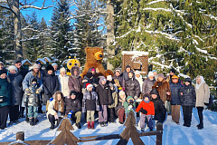 Белалко на встрече с зимней сказкой в Беловежской пуще! 