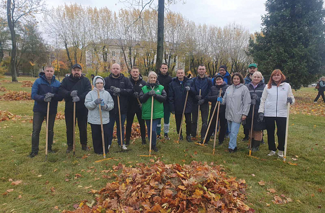 Коллектив ОАО «Брестский ЛВЗ «Белалко» принял участие в республиканском субботнике