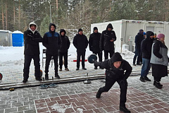 Белалко - участник Республиканского рождественского турнира по айсштоку