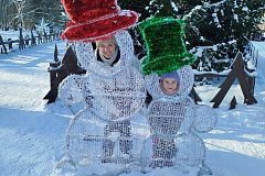 Белалко на встрече с зимней сказкой в Беловежской пуще! 