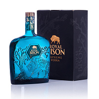 Premium class vodka “Royal Bison”