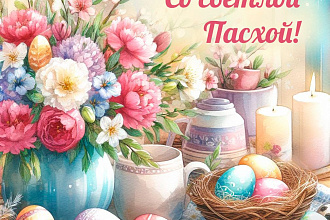Со светлой Пасхой!